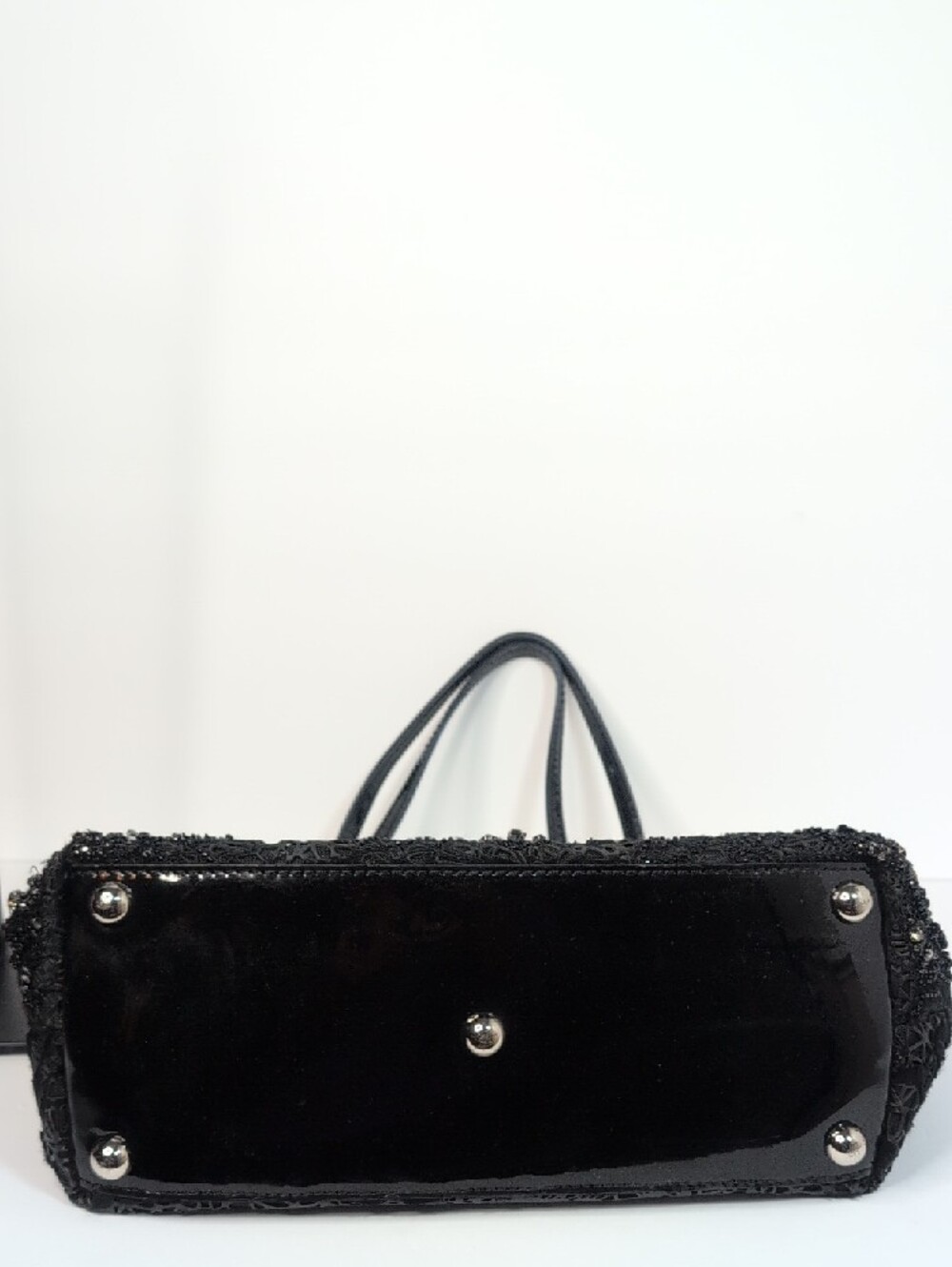 Valentino Garavani Lazer Cut Calfhair Crystal Embellished Tote - Picture 12 of 16